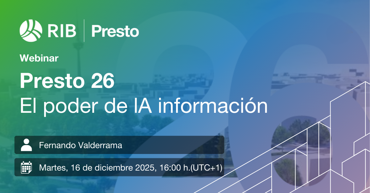 Nuevo Presto 26: El poder de lA información